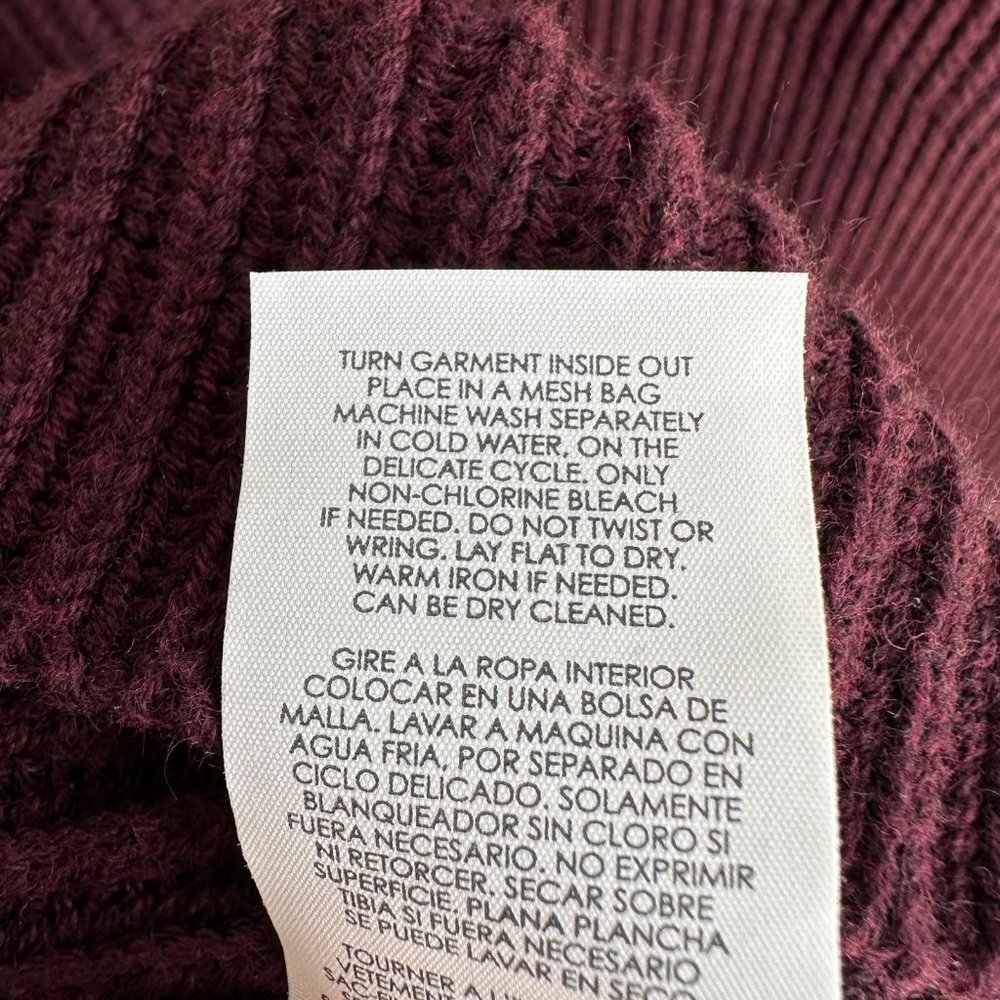 CABI Regal Mulberry Ladies Long Ribbed Career Cardigan Sweater, S - Picture 6 of 7